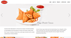 Desktop Screenshot of conveniofoods.com